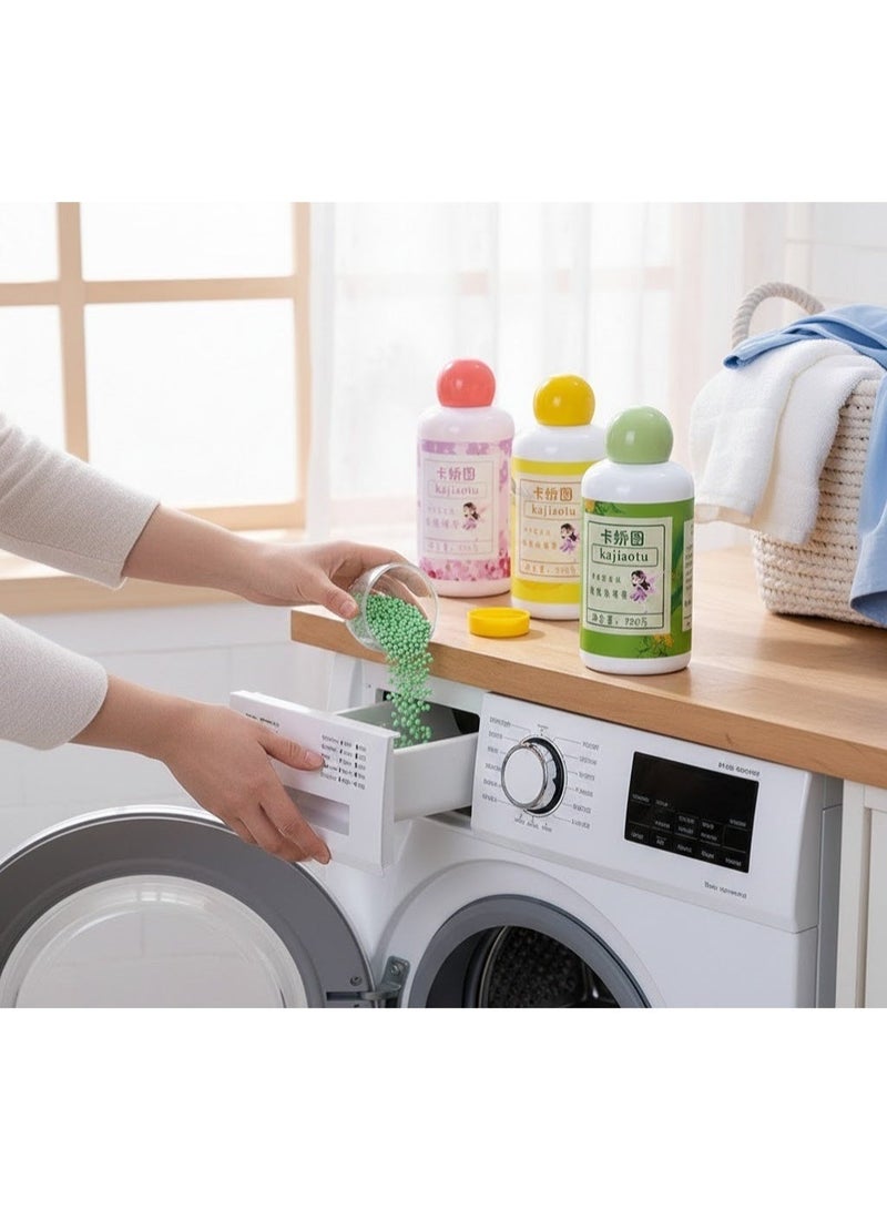 زوبا معطر ملابس حبيبات للغسالة – رائحة قوية تدوم طويلًا ونعومة مذهلة لكل غسلة – 220 جم متعدد الروائح والألوان - Image 2